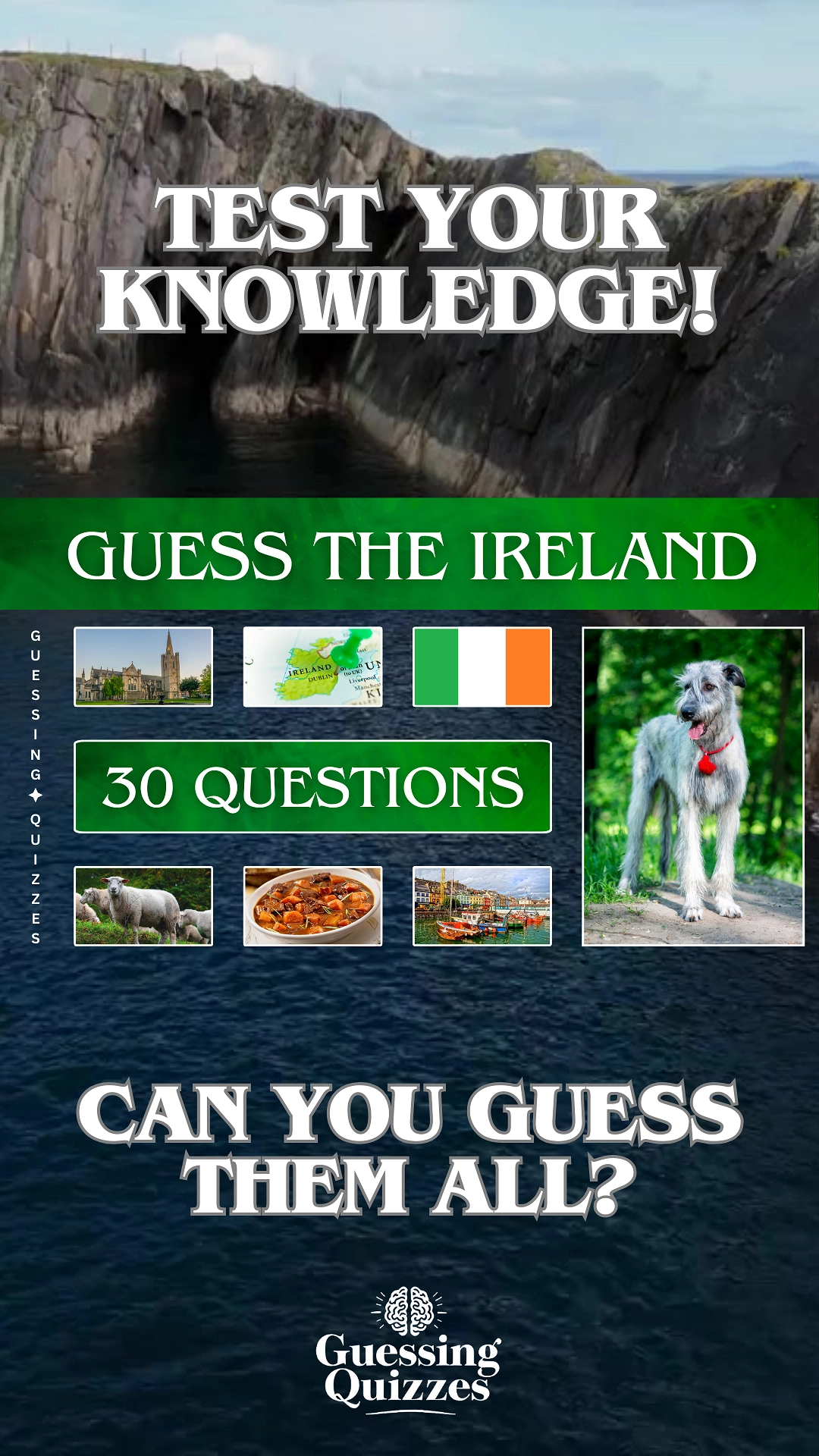 guess ireland thumb short
